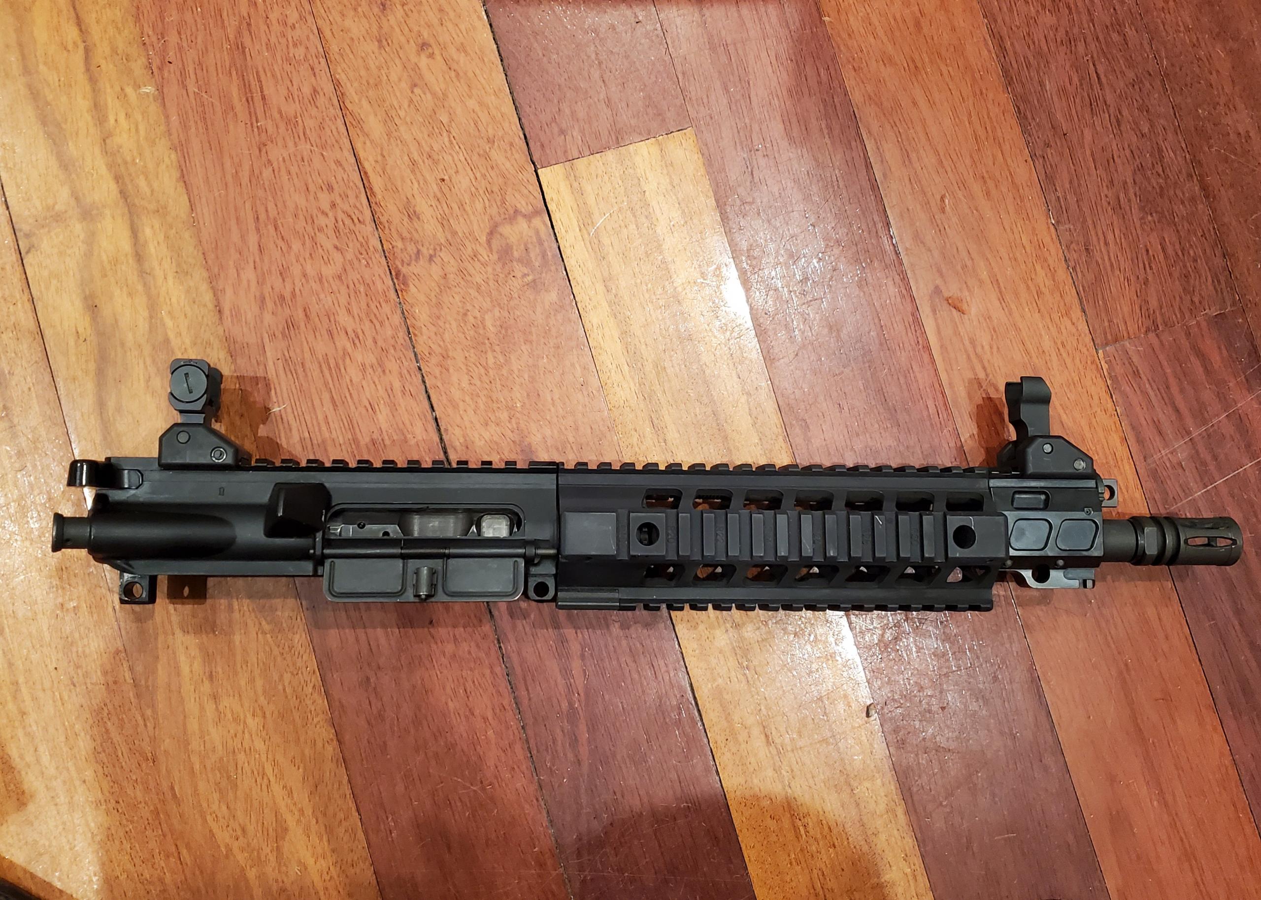 WTS Sig Sauer 516 10 Inch FULL AUTO Upper Receiver Group Parts And 