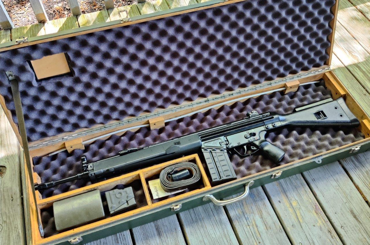 Heckler & Koch G3 SG1 Pre-May Dealer Sample Machine Gun & HK Transport Case  $19,000 - NFA Market Board - Sturmgewehr.com Forums