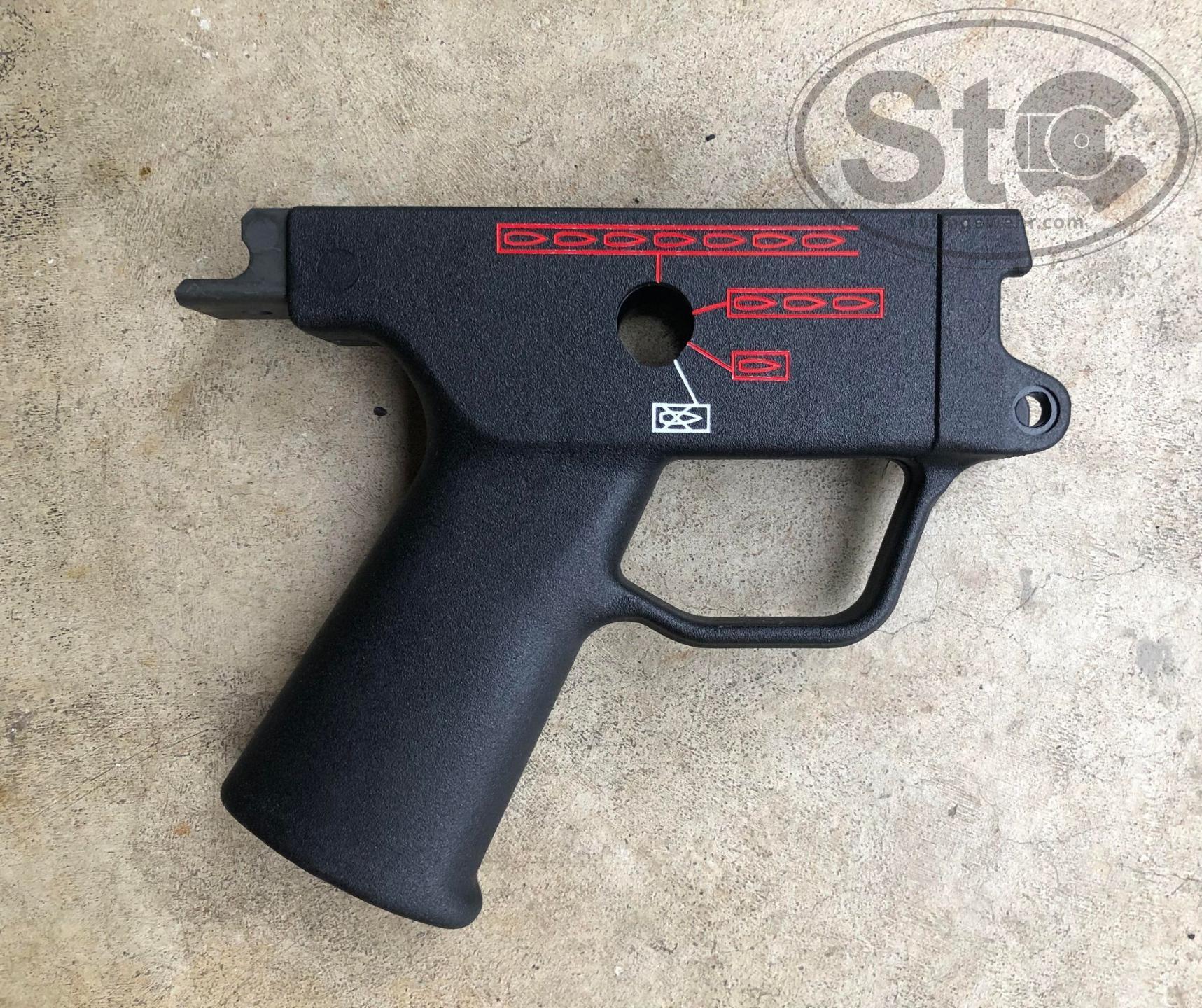 H&K MP5 / MP5K Four Position Trigger Packs and Housings - Parts and ...