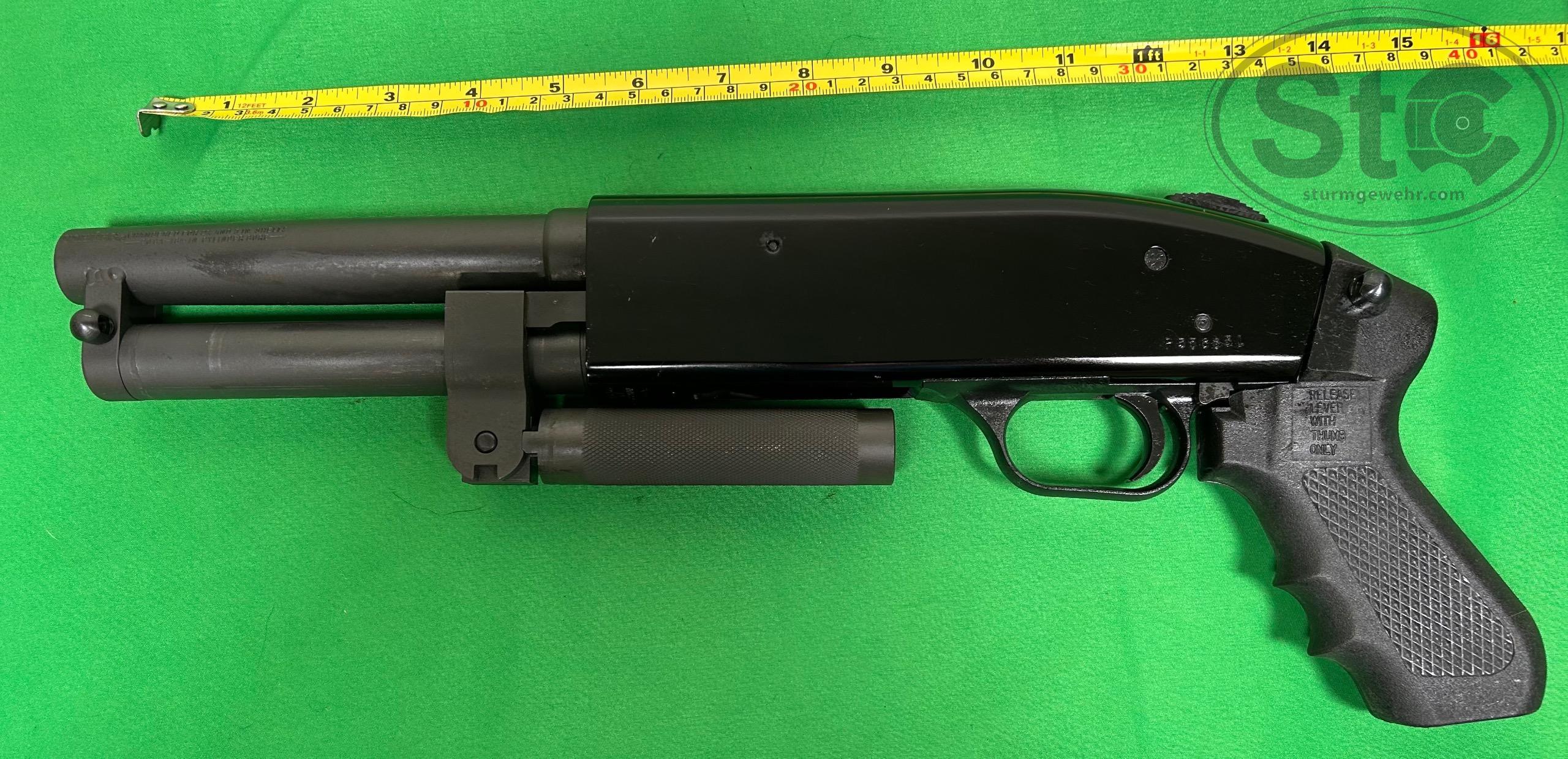 SOLD - Serbu Super Shorty 20 GA AOW 2+1 Mossberg 500C - E-Form 3 ...